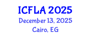 International Conference on Fuzzy Logic and Applications (ICFLA) December 13, 2025 - Cairo, Egypt
