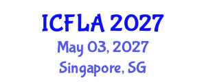 International Conference on Fuzzy Logic and Applications (ICFLA) May 03, 2027 - Singapore, Singapore