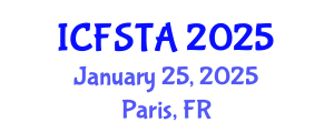 International Conference on Fuzzy Set Theory and Applications (ICFSTA) January 25, 2025 - Paris, France