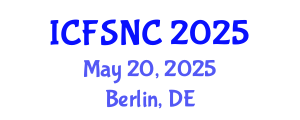 International Conference on Fuzzy Systems and Neural Computing (ICFSNC) May 20, 2025 - Berlin, Germany