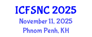 International Conference on Fuzzy Systems and Neural Computing (ICFSNC) November 11, 2025 - Phnom Penh, Cambodia