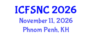 International Conference on Fuzzy Systems and Neural Computing (ICFSNC) November 11, 2026 - Phnom Penh, Cambodia International Conference on Fuzzy Systems and Neural Computing (ICFSNC) November 11, 2026 - Phnom Penh, Cambodia