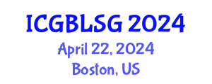 International Conference on Game-Based Learning and Serious Games (ICGBLSG) April 22, 2024 - Boston, United States