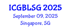 International Conference on Game-Based Learning and Serious Games (ICGBLSG) September 09, 2025 - Singapore, Singapore
