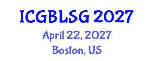 International Conference on Game-Based Learning and Serious Games (ICGBLSG) April 22, 2027 - Boston, United States International Conference on Game-Based Learning and Serious Games (ICGBLSG) April 22, 2027 - Boston, United States