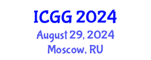 International Conference on Gas Geochemistry (ICGG) August 29, 2024 - Moscow, Russia