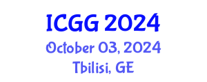 International Conference on Gas Geochemistry (ICGG) October 03, 2024 - Tbilisi, Georgia
