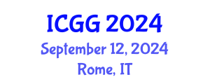 International Conference on Gas Geochemistry (ICGG) September 12, 2024 - Rome, Italy