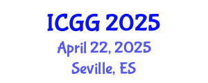 International Conference on Gas Geochemistry (ICGG) April 22, 2025 - Seville, Spain