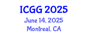 International Conference on Gas Geochemistry (ICGG) June 14, 2025 - Montreal, Canada