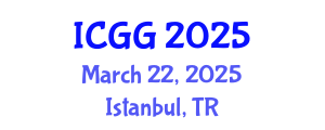 International Conference on Gas Geochemistry (ICGG) March 22, 2025 - Istanbul, Turkey