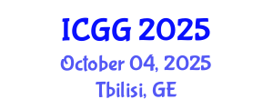 International Conference on Gas Geochemistry (ICGG) October 04, 2025 - Tbilisi, Georgia