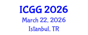 International Conference on Gas Geochemistry (ICGG) March 22, 2026 - Istanbul, Turkey