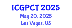 International Conference on Gas, Petroleum and Chemical Technologies (ICGPCT) May 20, 2025 - Las Vegas, United States