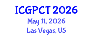 International Conference on Gas, Petroleum and Chemical Technologies (ICGPCT) May 11, 2026 - Las Vegas, United States International Conference on Gas, Petroleum and Chemical Technologies (ICGPCT) May 11, 2026 - Las Vegas, United States
