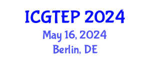 International Conference on Gas Turbines, Energy and Power (ICGTEP) May 16, 2024 - Berlin, Germany
