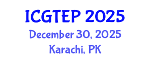 International Conference on Gas Turbines, Energy and Power (ICGTEP) December 30, 2025 - Karachi, Pakistan