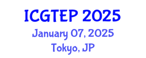 International Conference on Gas Turbines, Energy and Power (ICGTEP) January 07, 2025 - Tokyo, Japan