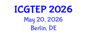 International Conference on Gas Turbines, Energy and Power (ICGTEP) May 20, 2026 - Berlin, Germany