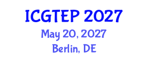 International Conference on Gas Turbines, Energy and Power (ICGTEP) May 20, 2027 - Berlin, Germany International Conference on Gas Turbines, Energy and Power (ICGTEP) May 20, 2027 - Berlin, Germany