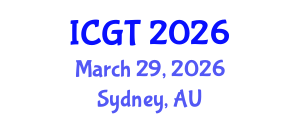 International Conference on Gas Turbines (ICGT) March 29, 2026 - Sydney, Australia