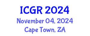 International Conference on Gastroenterology and Rheumatology (ICGR) November 04, 2024 - Cape Town, South Africa