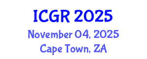 International Conference on Gastroenterology and Rheumatology (ICGR) November 04, 2025 - Cape Town, South Africa