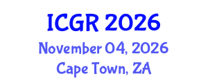 International Conference on Gastroenterology and Rheumatology (ICGR) November 04, 2026 - Cape Town, South Africa