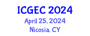 International Conference on Gastroenterology, Endoscopy and Colonoscopy (ICGEC) April 25, 2024 - Nicosia, Cyprus