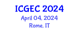International Conference on Gastroenterology, Endoscopy and Colonoscopy (ICGEC) April 04, 2024 - Rome, Italy