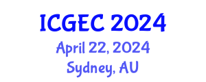 International Conference on Gastroenterology, Endoscopy and Colonoscopy (ICGEC) April 22, 2024 - Sydney, Australia