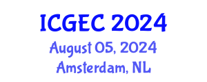 International Conference on Gastroenterology, Endoscopy and Colonoscopy (ICGEC) August 05, 2024 - Amsterdam, Netherlands