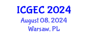 International Conference on Gastroenterology, Endoscopy and Colonoscopy (ICGEC) August 08, 2024 - Warsaw, Poland
