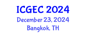 International Conference on Gastroenterology, Endoscopy and Colonoscopy (ICGEC) December 23, 2024 - Bangkok, Thailand