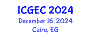 International Conference on Gastroenterology, Endoscopy and Colonoscopy (ICGEC) December 16, 2024 - Cairo, Egypt