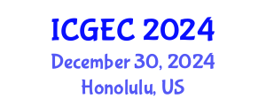 International Conference on Gastroenterology, Endoscopy and Colonoscopy (ICGEC) December 30, 2024 - Honolulu, United States