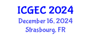 International Conference on Gastroenterology, Endoscopy and Colonoscopy (ICGEC) December 16, 2024 - Strasbourg, France