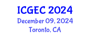 International Conference on Gastroenterology, Endoscopy and Colonoscopy (ICGEC) December 09, 2024 - Toronto, Canada