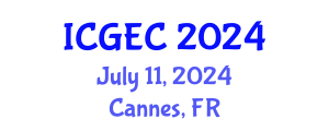 International Conference on Gastroenterology, Endoscopy and Colonoscopy (ICGEC) July 11, 2024 - Cannes, France