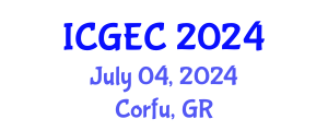 International Conference on Gastroenterology, Endoscopy and Colonoscopy (ICGEC) July 04, 2024 - Corfu, Greece