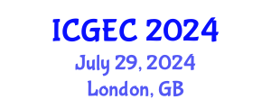 International Conference on Gastroenterology, Endoscopy and Colonoscopy (ICGEC) July 29, 2024 - London, United Kingdom
