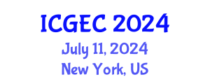 International Conference on Gastroenterology, Endoscopy and Colonoscopy (ICGEC) July 11, 2024 - New York, United States