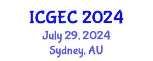 International Conference on Gastroenterology, Endoscopy and Colonoscopy (ICGEC) July 29, 2024 - Sydney, Australia