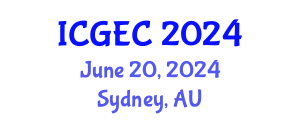 International Conference on Gastroenterology, Endoscopy and Colonoscopy (ICGEC) June 20, 2024 - Sydney, Australia