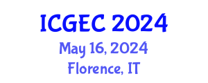 International Conference on Gastroenterology, Endoscopy and Colonoscopy (ICGEC) May 16, 2024 - Florence, Italy