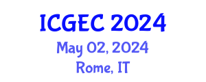 International Conference on Gastroenterology, Endoscopy and Colonoscopy (ICGEC) May 02, 2024 - Rome, Italy