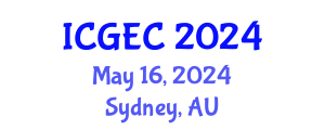 International Conference on Gastroenterology, Endoscopy and Colonoscopy (ICGEC) May 16, 2024 - Sydney, Australia