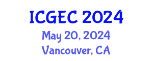 International Conference on Gastroenterology, Endoscopy and Colonoscopy (ICGEC) May 20, 2024 - Vancouver, Canada