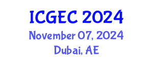 International Conference on Gastroenterology, Endoscopy and Colonoscopy (ICGEC) November 07, 2024 - Dubai, United Arab Emirates