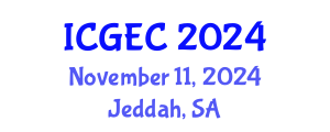International Conference on Gastroenterology, Endoscopy and Colonoscopy (ICGEC) November 11, 2024 - Jeddah, Saudi Arabia